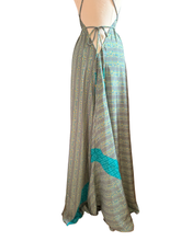 Load image into Gallery viewer, Vintage Silk Sari Dress