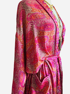 Vintage Silk Long Robe