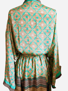 Vintage Silk Robe