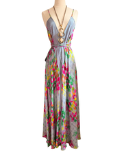 Load image into Gallery viewer, Vintage Silk Sari Dress
