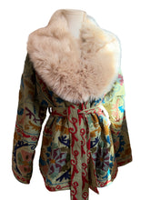 Load image into Gallery viewer, Vintage Sage Suzani Embroidered Jacket