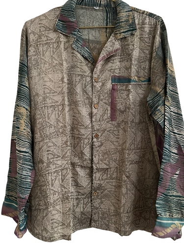 Vintage Silk Lounge Set Large