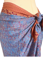 Load image into Gallery viewer, Vintage Silk Sari Sarong