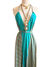 Load image into Gallery viewer, Vintage Silk Sari Dress