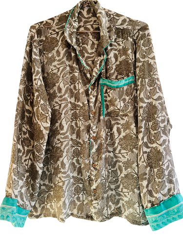 Vintage Silk Lounge Set Large