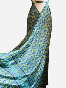 Vintage Silk Sari Dress