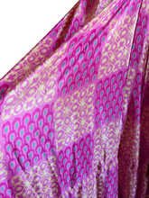 Load image into Gallery viewer, Vintage Silk Sari Dress