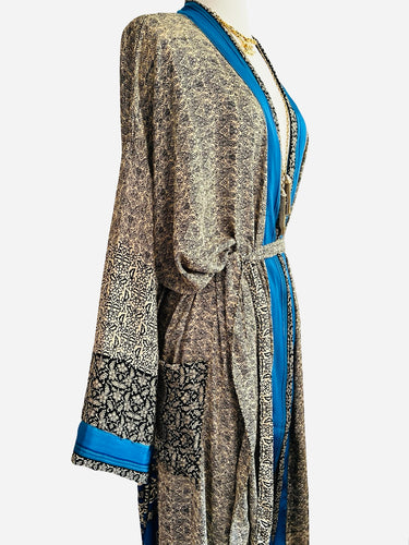 Vintage Silk Long Robe