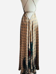Vintage Silk Sari Dress