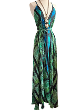 Load image into Gallery viewer, Vintage Silk Sari Dress