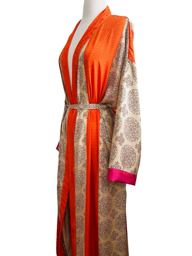 Vintage Silk Robe