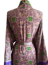Load image into Gallery viewer, Vintage Silk Long Robe
