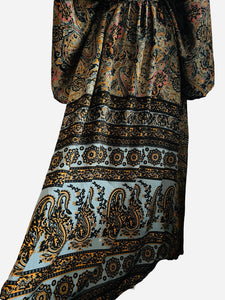 Vintage Silk Long Robe