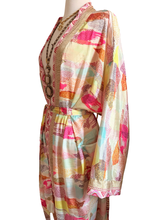 Load image into Gallery viewer, Vintage Silk Long Robe