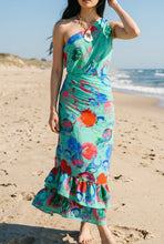 Load image into Gallery viewer, Vintage Silk Sari Sarong