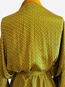 Vintage Silk Long Robe