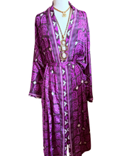 Load image into Gallery viewer, Vintage Silk Long Robe