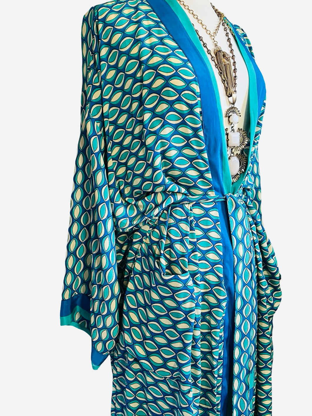 Vintage Silk Robe