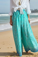 Load image into Gallery viewer, Vintage Sari Silk Palazzo Pant L/XL