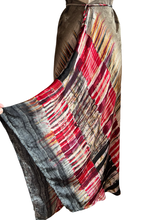 Load image into Gallery viewer, Vintage Silk Sari Dress Midi