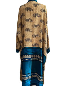 Vintage Silk Long Robe