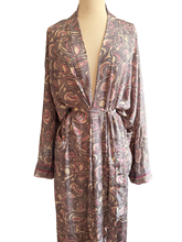 Load image into Gallery viewer, Vintage Silk Long Robe