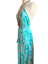 Load image into Gallery viewer, Vintage Silk Sari Dress