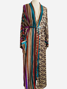 Vintage Silk Long Robe