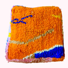 Load image into Gallery viewer, Vintage Moroccan Floor Cushion