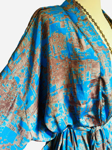 Vintage Silk Robe