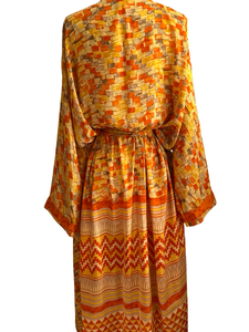 Vintage Silk Robe