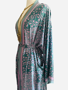 Vintage Silk Robe