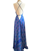 Load image into Gallery viewer, Vintage Silk Sari Dress