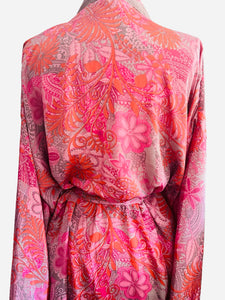 Vintage Silk Long Robe