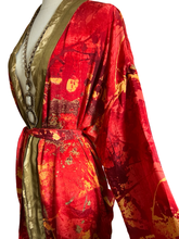 Load image into Gallery viewer, Vintage Silk Long Robe