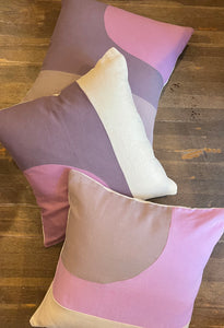 Plum + Cashmere Linen Pillow