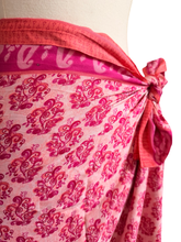Load image into Gallery viewer, Vintage Silk Sari Sarong