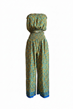 Load image into Gallery viewer, Vintage Silk Sari 2pc Pant Set