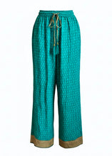 Load image into Gallery viewer, Vintage Sari Silk Palazzo Pant XS