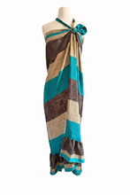 Load image into Gallery viewer, Vintage Silk Sari Sarong
