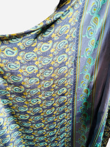 Vintage Silk Sari Dress