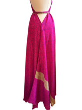 Load image into Gallery viewer, Vintage Silk Sari Dress