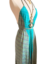 Load image into Gallery viewer, Vintage Silk Sari Dress