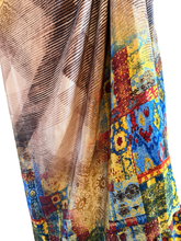 Load image into Gallery viewer, Vintage Silk Sari Sarong