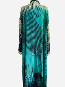 Vintage Silk Long Robe