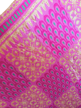 Load image into Gallery viewer, Vintage Silk Sari Dress