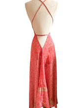 Load image into Gallery viewer, Vintage Silk Sari Dress