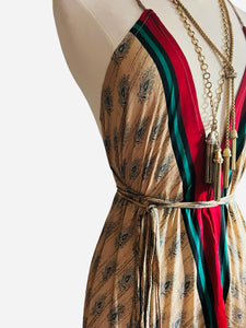 Vintage Silk Sari Dress