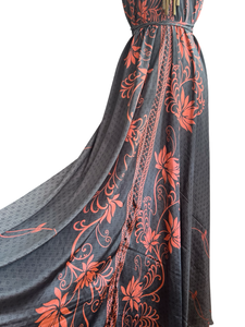 Vintage Silk Sari Dress