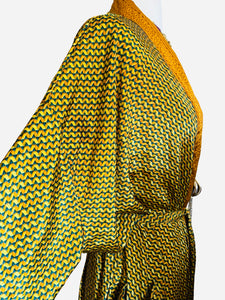 Vintage Silk Long Robe